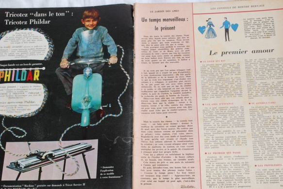 1958年9月 手芸雑誌 L’ECHO de la MODE. 8枚目の画像