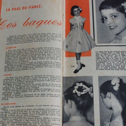 1958年9月 手芸雑誌 L’ECHO de la MODE. 9枚目の画像