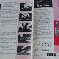 1958年9月 手芸雑誌 L’ECHO de la MODE. 10枚目の画像