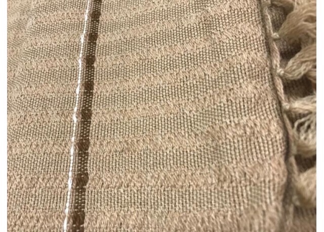 【3/5まで送料無料】ベビーアルパカ100%　マフラー　ブラウン