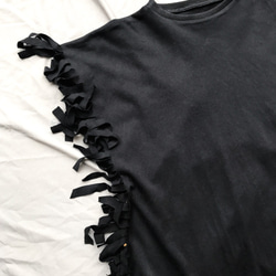 Unique deconstructed black dress 獨一無二黑洋裝 第5張的照片