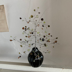 ワイヤークラフト　木の枝　✳︎スモーキーver✳︎ 10枚目の画像
