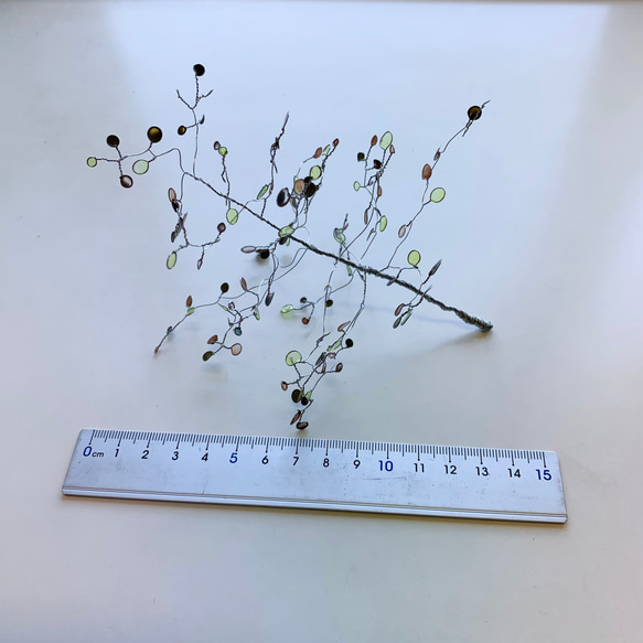 ワイヤークラフト　木の枝　✳︎スモーキーver✳︎ 7枚目の画像