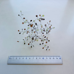 ワイヤークラフト　木の枝　✳︎スモーキーver✳︎ 8枚目の画像