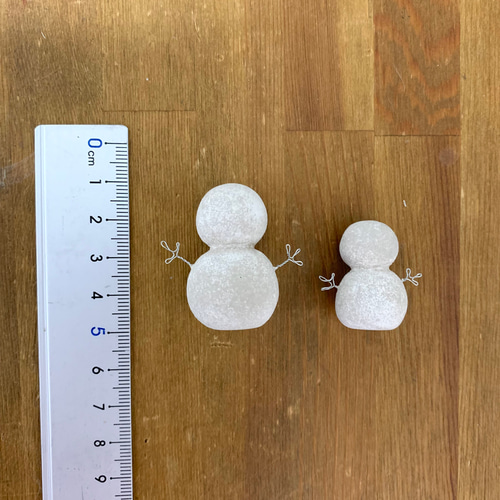 ワイヤークラフト 木の枝 ✳︎ホワイトver✳︎ & 雪だるま ワイヤークラフト 木の枝 ✳︎ホワイトver✳︎ & 雪だるま