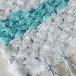 【デニムの耳】細　ホワイト 3枚目の画像