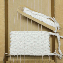 【デニムの耳】細　ホワイト 5枚目の画像