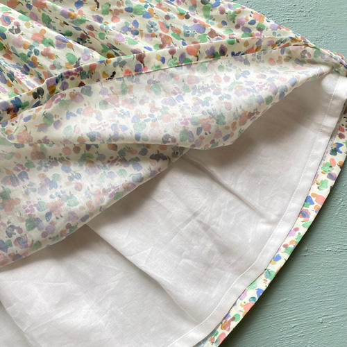 クロスアンドクロス　スモッキング刺繍ワンピース クロスアンドクロス スモッキング刺繍ワンピース