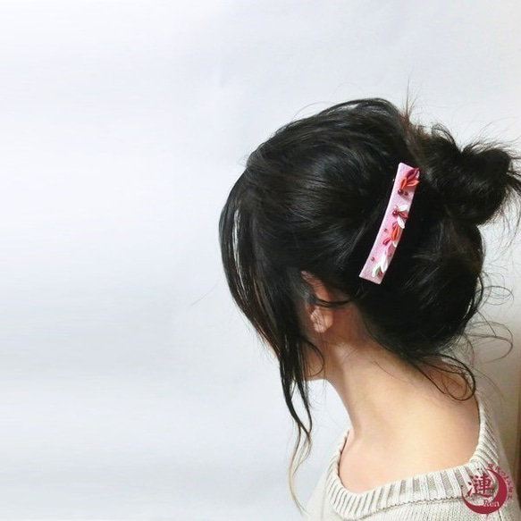 推薦用於浴衣！針織髮夾&lt;Hyoka&gt;燕子和珍珠髮飾 第5張的照片