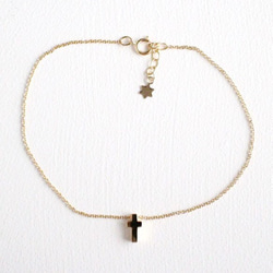 *resale*14kgf* Cross＋Hexagram Anklet 4枚目の画像