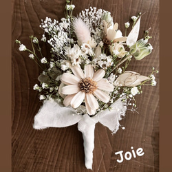 flower bouquet : " Joie " bouquet and boutonniere 5枚目の画像