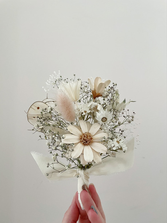 flower bouquet : " Joie " bouquet and boutonniere 8枚目の画像