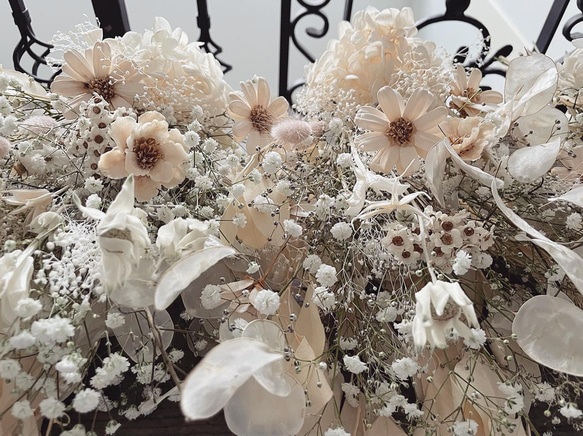 " Joie " サイズアップ flower bouquet : ブーケ ウェディング ウエディングブーケ 10枚目の画像