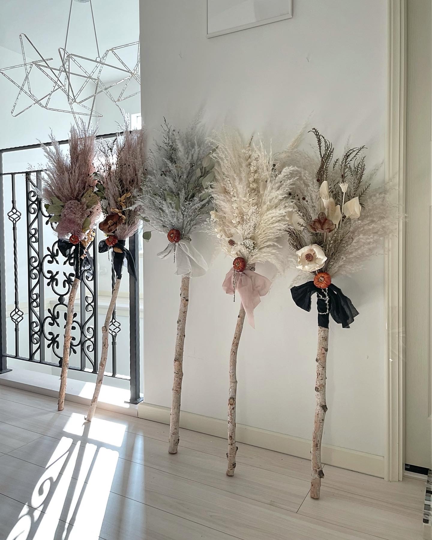 小さな魔女の秘密基地】ドライフラワー クリスマスツリー ハロウィン