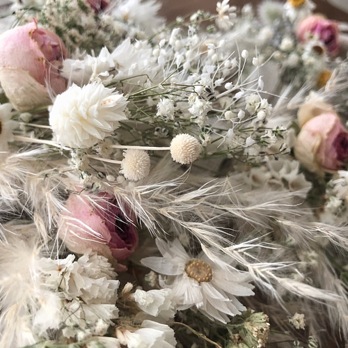 petit bouquet garland naturalドライフラワー ガーランド