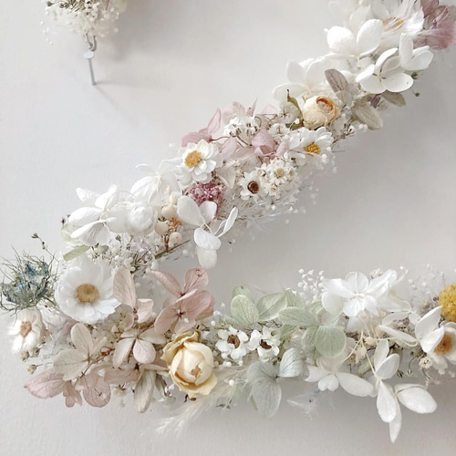 number wreath ⚘ flowerwreath ⚘ 数字のリース リース rendez-vous