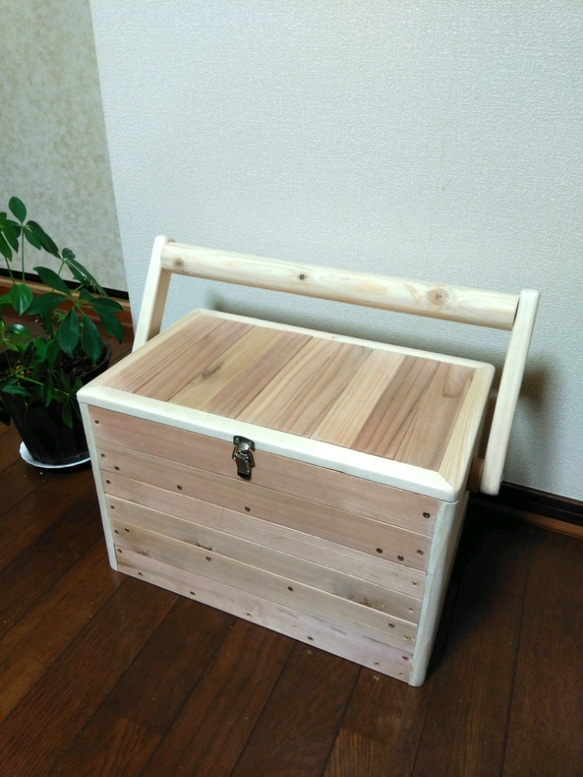 趣味の道具箱【受注製作】【サイズ、内部小分けオーダー可】 フリー 