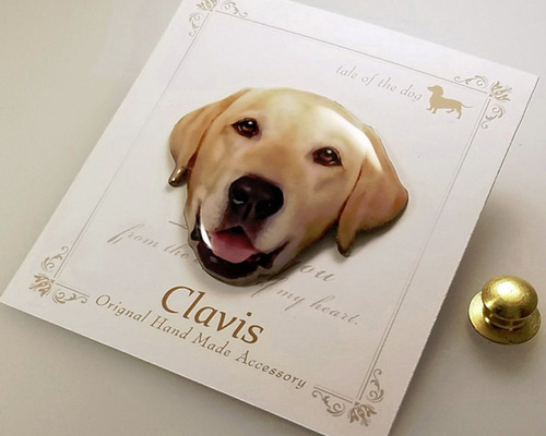 レトリバー♡ラブラドール♡バーニーズオーダーパネル 英国 Studio Daniel × ラリーズカンパニー】イエローラブラドール