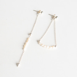 春意。珍珠垂墜耳環 PEARL DANGLE EARRING 第3張的照片