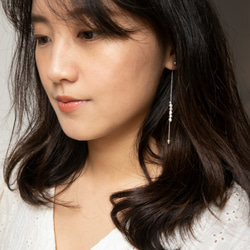 春意。珍珠垂墜耳環 PEARL DANGLE EARRING 第7張的照片