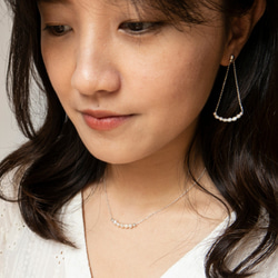 春意。珍珠垂墜耳環 PEARL DANGLE EARRING 第8張的照片