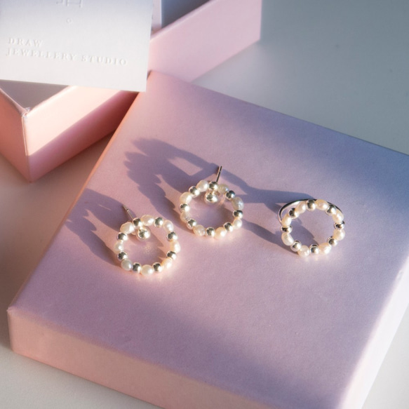 Goody Bag-Pearl Ring + Earring PEARL RING + EARRING 2枚目の画像