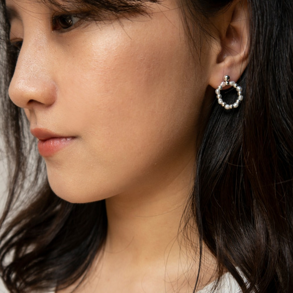 Goody Bag-珍珠戒指+耳環 PEARL RING+EARRING 第6張的照片