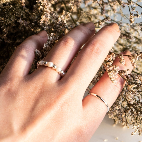 Goody Bag-Pearl Ring + Earring PEARL RING + EARRING 7枚目の画像