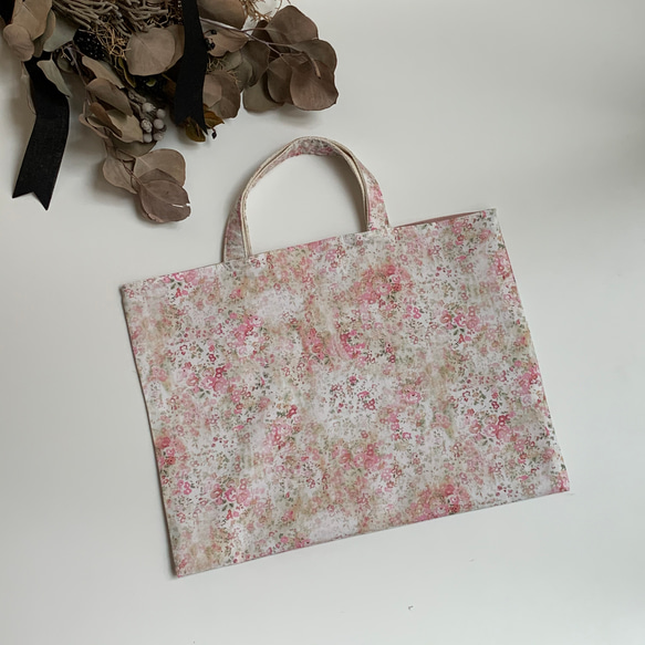 入園入学グッズリバティUmbriaバッグ完成ご連絡