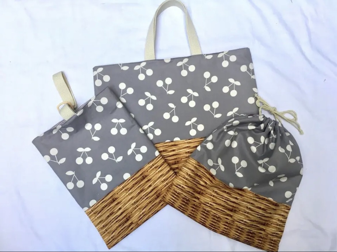 お得な3点セット  ◽︎ チェリーボンボン×トリックバスケット   入園入学に