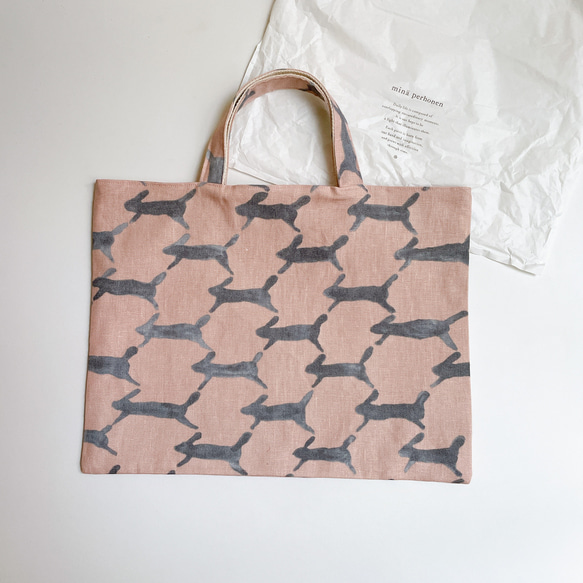 ミナペルホネン ⚮ minä perhonen runrunrun レッスンバッグ◇選べる