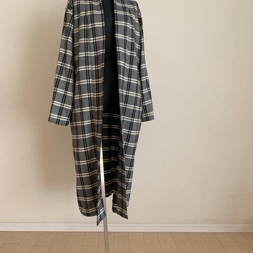 pheeny ガウン チェックガウン 50%OFF【NO ID.(ノーアイディー)】ﾁｪｯｸｶﾞｳﾝ(855006-842S) | CAMBIO