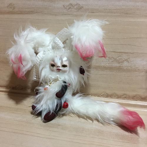 黄泉兎 1 ☆ 創作人形 ☆ 粘土人形 ☆ ぬいぐるみ ☆ 174 立体