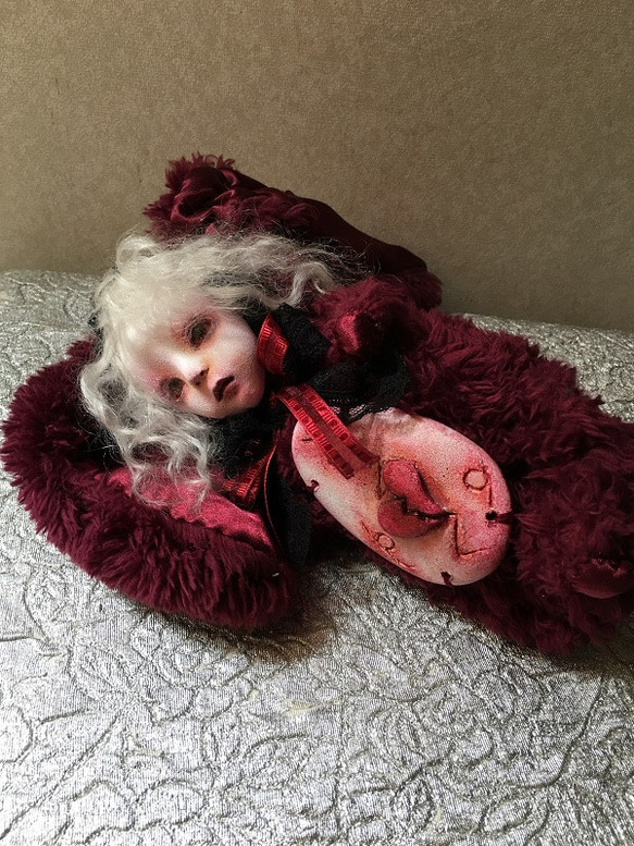 創作ドール 可動ボディ うさぎちゃん 人形 編みぐるみ ブライス 友達