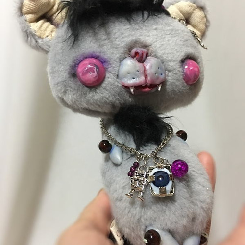 ゴシック猫さん ☆ 創作人形 ☆ ぬいぐるみ ☆ 小悪魔 その他