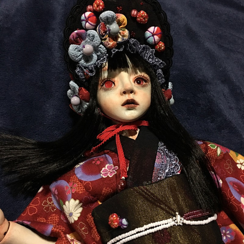 球体関節人形 ☆「真紅」☆ 創作人形 ☆ 粘土人形 ☆ 少女人形 球体関節人形 ☆「真紅」☆ 創作人形 ☆ 粘土人形 ☆ 少女人形