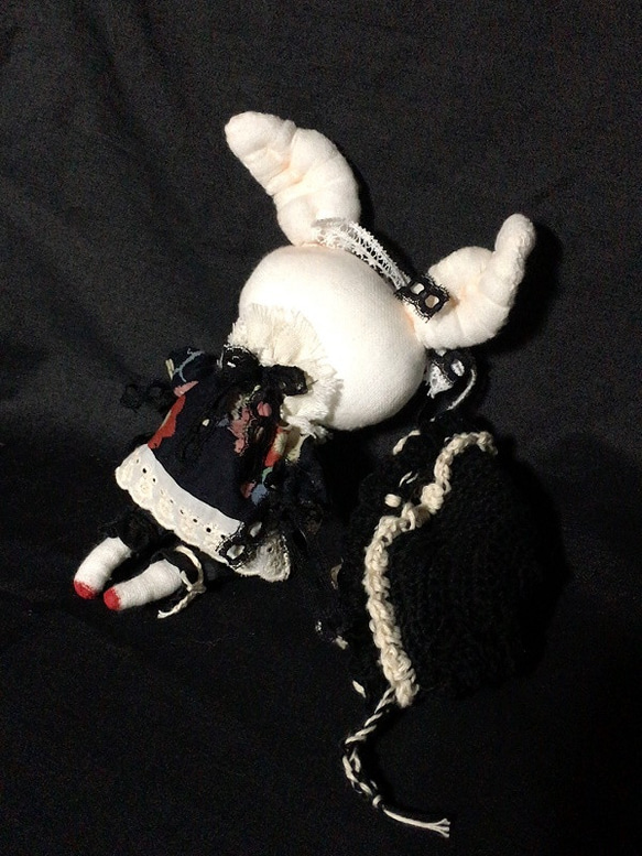 Hysteric Bunny 42 ☆ 和柄 ☆ 手編み 6枚目の画像