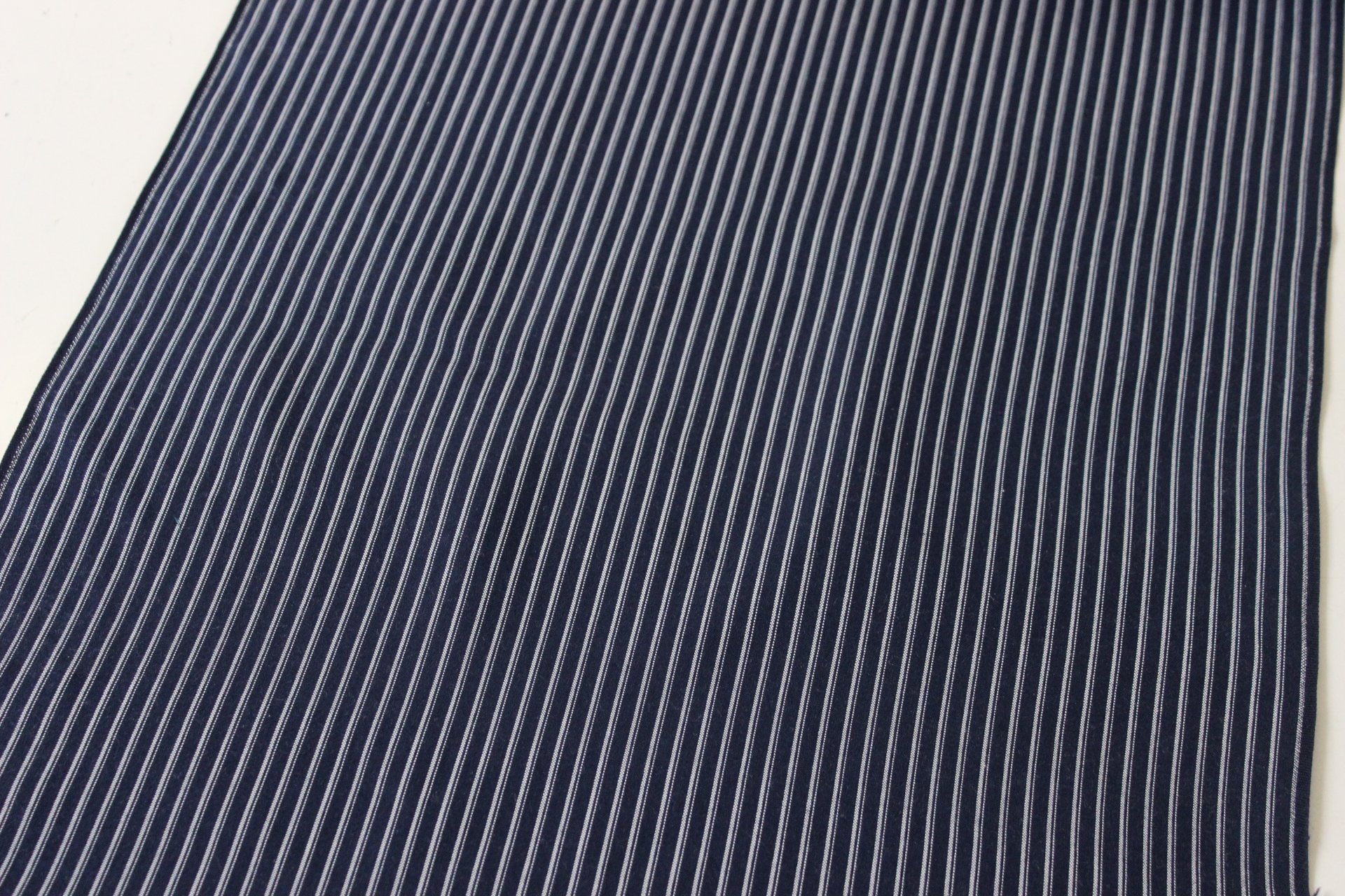 綿×絹縞着物地　1反（子供向け10ｍ品）