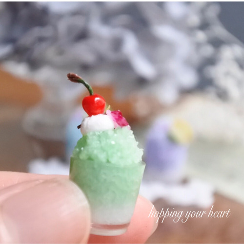 ♡ミニチュアかき氷オーダーページ♡ ✿350円✿ カラフルかき氷*✲゜6