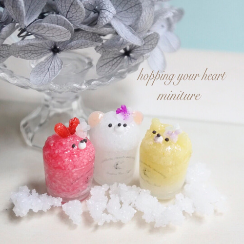 ♡ミニチュアかき氷オーダーページ♡