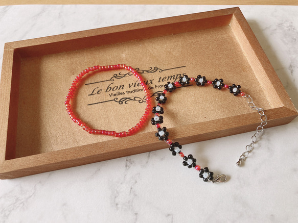 送料無料 ビーズブレスレット2点セット BTS テテ V テヒョン 韓国で