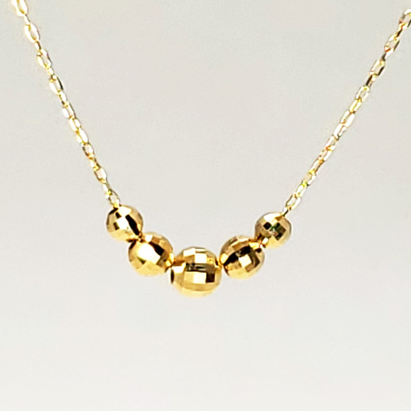 K18ミラーボールネックレス ネックレス・ペンダント VIVIEN 通販