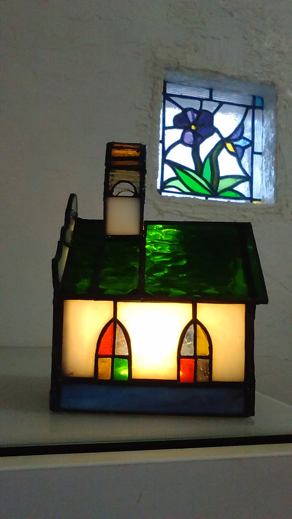 スイスの小さな教会　センサー付きテーブルライト(New ) 5枚目の画像