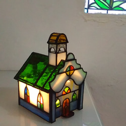 スイスの小さな教会　センサー付きテーブルライト(New ) 6枚目の画像
