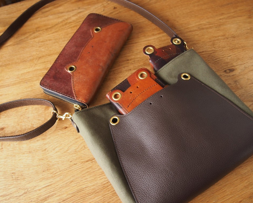 カエル型　サコッシュ　ハンドメイド 4_87a2da1a3f4058791fa9325f1098