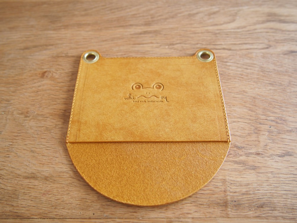 “紙巾〜蘇”黃色青蛙口袋紙巾盒 第5張的照片