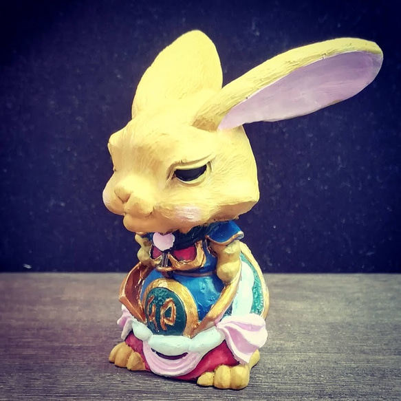 十二支ん将 ミニ卯神将（完成品・フルカラー） その他置物 三条獅子