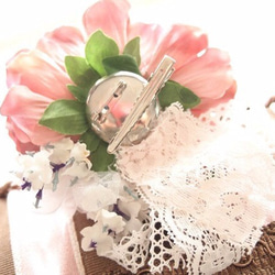 入園入学卒業、結婚式に大人可愛いコサージュ・ダリアMP 5枚目の画像