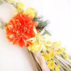 お花が可愛いお正月飾り＊ループG１６０６ 4枚目の画像