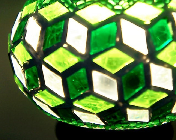 ファンタジックグリーン ランプ 照明 インテリア ライト 雑貨 スタンド